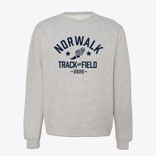 Norwalk Middle School Track and Field Crewneck Sweatshirt