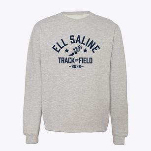 Ell Saline Elementary School Track and Field Crewneck Sweatshirt