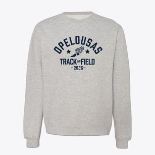 Opelousas Developmental Center Track and Field Crewneck Sweatshirt