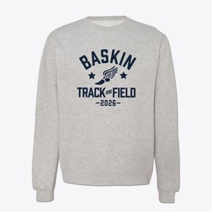 Baskin High School Track and Field Crewneck Sweatshirt