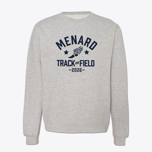 Holy Savior Menard Central High School Track and Field Crewneck Sweatshirt