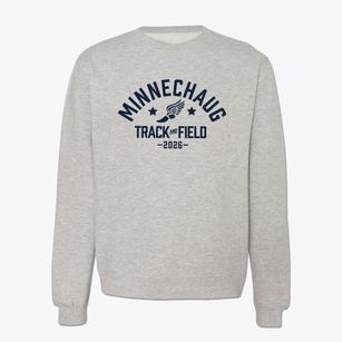 Minnechaug Reg High School Track and Field Crewneck Sweatshirt