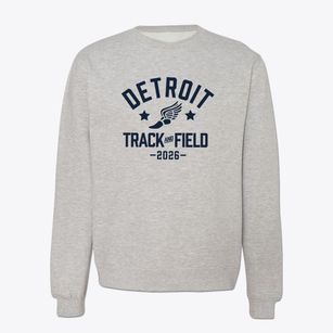Detroit Day School For Deaf Track and Field Crewneck Sweatshirt
