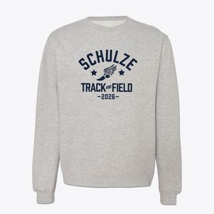 Schulze Elementary School Track and Field Crewneck Sweatshirt