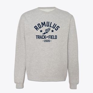 Romulus Elementary School Track and Field Crewneck Sweatshirt