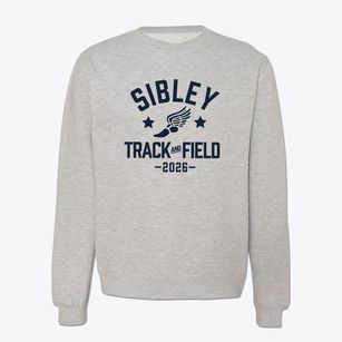 Sibley Elementary School Track and Field Crewneck Sweatshirt