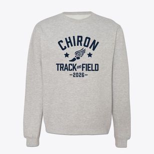 Chiron Middle School Track and Field Crewneck Sweatshirt