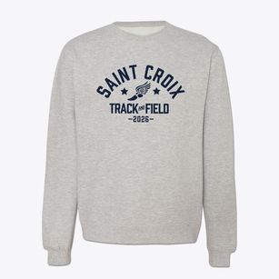 Saint Croix Christian Academy Track and Field Crewneck Sweatshirt