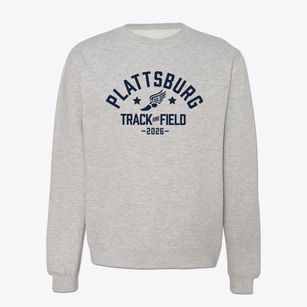 Plattsburg High School Track and Field Crewneck Sweatshirt
