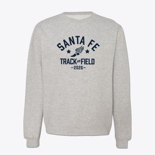 Santa Fe High School Track and Field Crewneck Sweatshirt