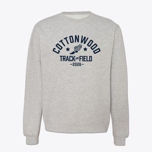 Cottonwood Elementary School Track and Field Crewneck Sweatshirt