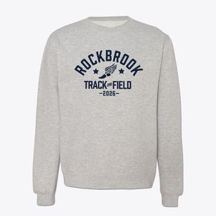 Rockbrook Elementary School Track and Field Crewneck Sweatshirt