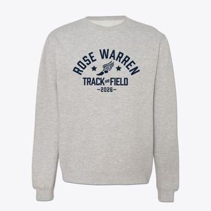 Rose Warren Elementary School Track and Field Crewneck Sweatshirt