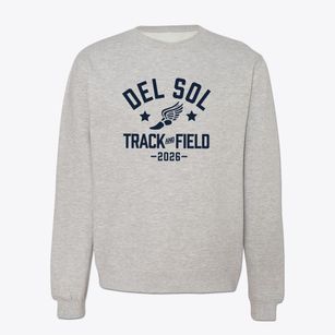 Del Sol Academy Track and Field Crewneck Sweatshirt
