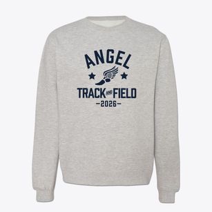 Angel Bear Cottage Track and Field Crewneck Sweatshirt