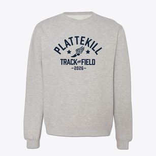 Plattekill Elementary School Track and Field Crewneck Sweatshirt