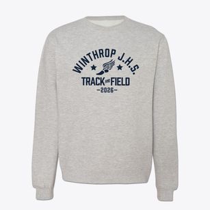 Winthrop J.h.s. Track and Field Crewneck Sweatshirt
