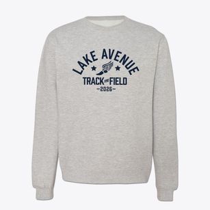 Lake Avenue Elementary School Track and Field Crewneck Sweatshirt