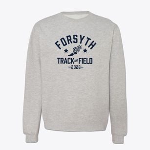 Forsyth Country Day School Track and Field Crewneck Sweatshirt