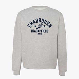 Chadbourn Middle School Track and Field Crewneck Sweatshirt