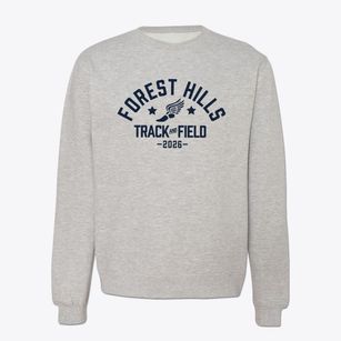Forest Hills Elementary School Track and Field Crewneck Sweatshirt