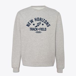 New Horizons Elementary School Track and Field Crewneck Sweatshirt