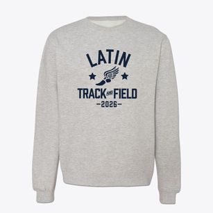 Charlotte Latin School Track and Field Crewneck Sweatshirt