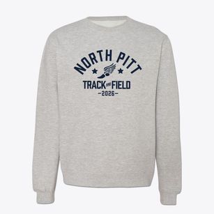 North Pitt High School Track and Field Crewneck Sweatshirt