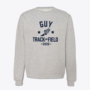 Guy School Track and Field Crewneck Sweatshirt