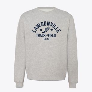 Lawsonville Elementary School Track and Field Crewneck Sweatshirt