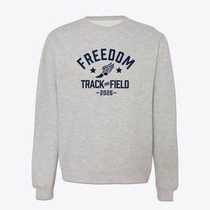 Freedom High School Track and Field Crewneck Sweatshirt