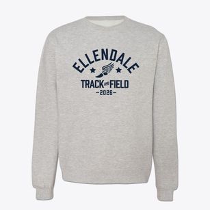 Ellendale Elementary School Track and Field Crewneck Sweatshirt