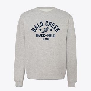 Bald Creek Elementary School Track and Field Crewneck Sweatshirt
