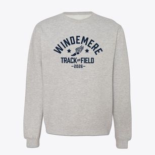 Windemere Elementary School Track and Field Crewneck Sweatshirt