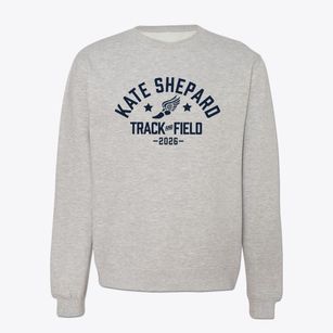 Kate Shepard Elementary School Track and Field Crewneck Sweatshirt