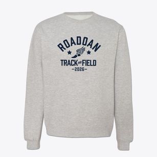 Roadoan Elementary School Track and Field Crewneck Sweatshirt