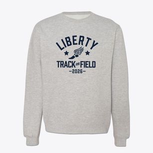 Liberty Elementary School Track and Field Crewneck Sweatshirt