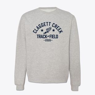 Claggett Creek Middle School Track and Field Crewneck Sweatshirt