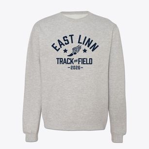 East Linn Christian Academy Track and Field Crewneck Sweatshirt