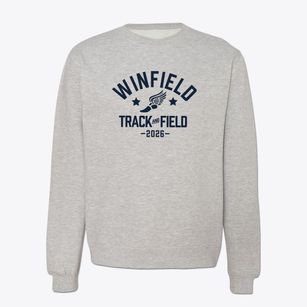 Winfield Elementary School Track and Field Crewneck Sweatshirt