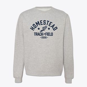 Homestead Elementary School Track and Field Crewneck Sweatshirt