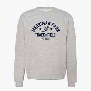 Merriman Park Elementary School Track and Field Crewneck Sweatshirt