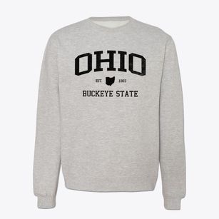  Ohio Slogan Crewneck Sweatshirt