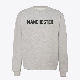 Manchester Iowa Classic Block Crewneck Sweatshirt