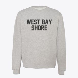 West Bay Shore New York Classic Block Crewneck Sweatshirt
