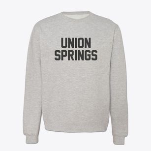 Union Springs Alabama Classic Block Crewneck Sweatshirt