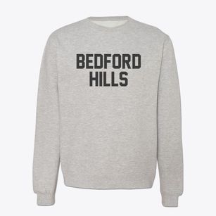 Bedford Hills New York Classic Block Crewneck Sweatshirt