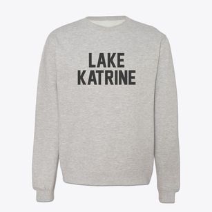 Lake Katrine New York Classic Block Crewneck Sweatshirt