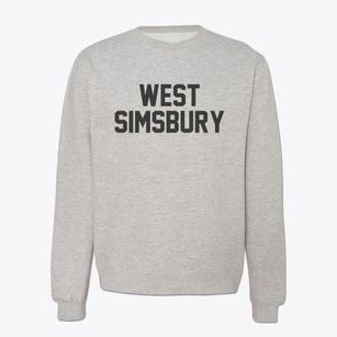 West Simsbury Connecticut Classic Block Crewneck Sweatshirt