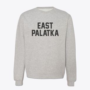 East Palatka Florida Classic Block Crewneck Sweatshirt